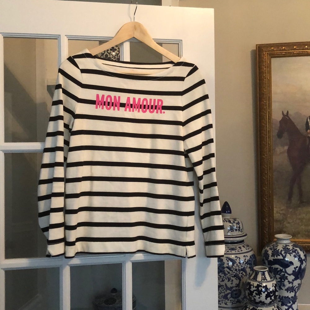 Kate Spade ‘Mon Amour’ Knit Shirt